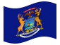 Geanimeerde vlag Michigan