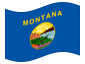 Geanimeerde vlag Montana