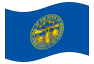 Geanimeerde vlag Nebraska