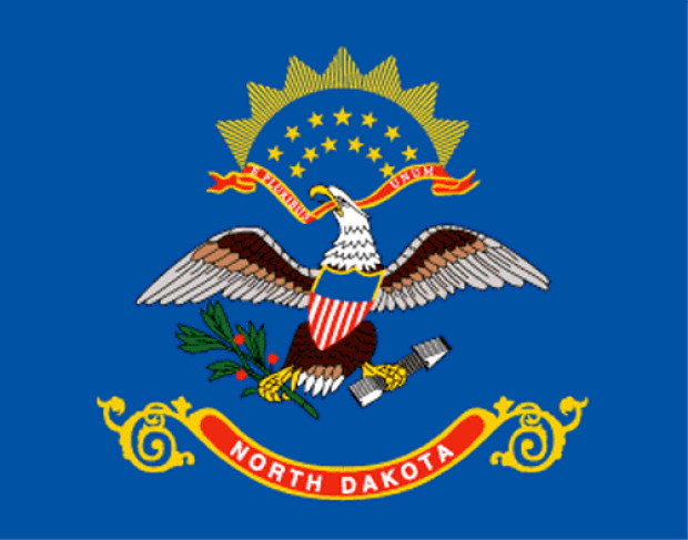Vlag Noord-Dakota (North Dakota)