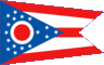 Flag graphics Ohio