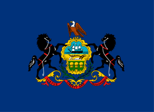 Vlag Pennsylvania