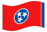 Geanimeerde vlag Tennessee