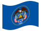 Geanimeerde vlag Utah