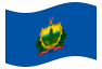 Geanimeerde vlag Vermont