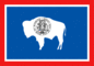 Flag graphics Wyoming