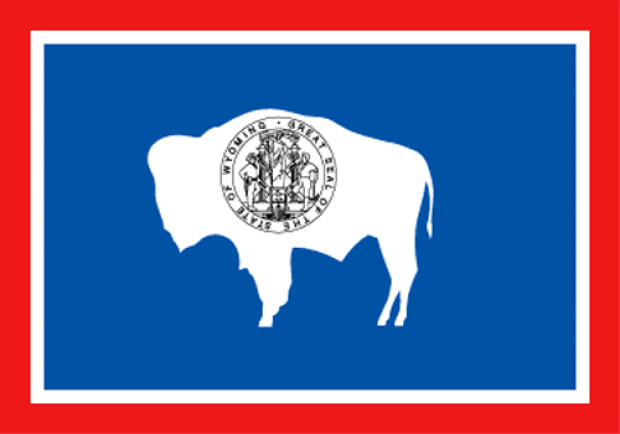 Vlag Wyoming, Vlag Wyoming