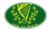 Erin go Bragh-Vlag als ovaal vignet
