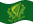 Zwaaien Erin go Bragh vlag statisch