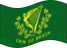 Zwaaien Erin go Bragh vlag statisch