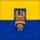 Opper-Silezië (Pruisische provincie)-Vlag vierkant