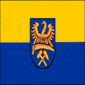 Opper-Silezië (Pruisische provincie)-Vlag vierkant