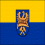Opper-Silezië (Pruisische provincie)-Vlag vierkant