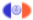New York-Vlag als ovaal vignet