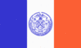 New York-Vlag rechthoekig