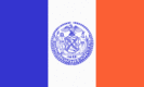 New York-Vlag rechthoekig