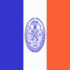 New York-Vlag vierkant