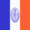 New York-Vlag vierkant