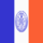 New York-Vlag vierkant