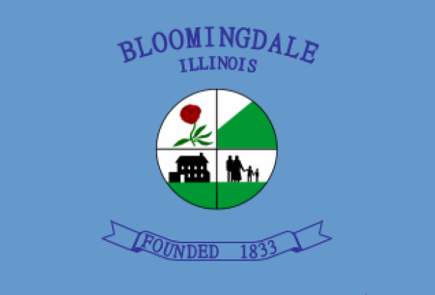Vlag Bloomingdale, Vlag Bloomingdale
