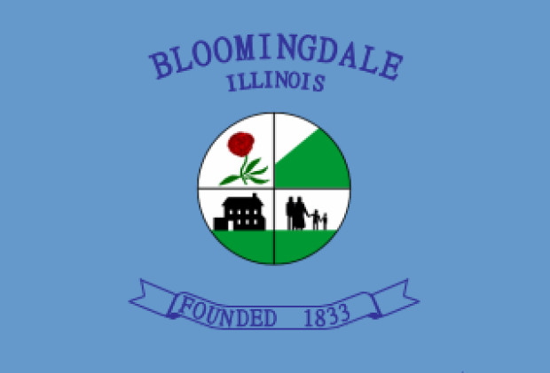 Vlag Bloomingdale