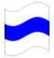 Geanimeerde vlag Trein