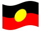 Geanimeerde vlag Aboriginals