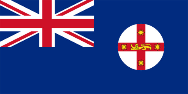 Vlag New South Wales (Nieuw-Zuid-Wales), Vlag New South Wales (Nieuw-Zuid-Wales)