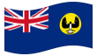 Geanimeerde vlag Zuid-Australië (Zuid-Australië)