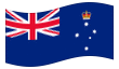 Geanimeerde vlag Victoria