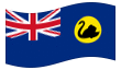 Geanimeerde vlag West-Australië