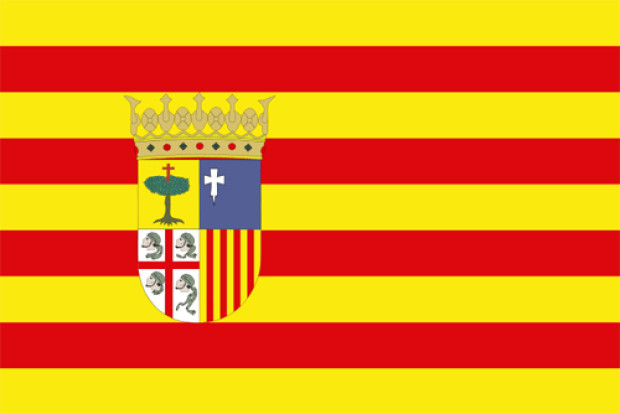 Vlag Aragon, Vlag Aragon