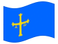 Geanimeerde vlag Asturië