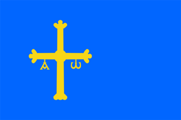 Vlag Asturië