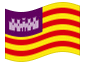 Geanimeerde vlag Balearen