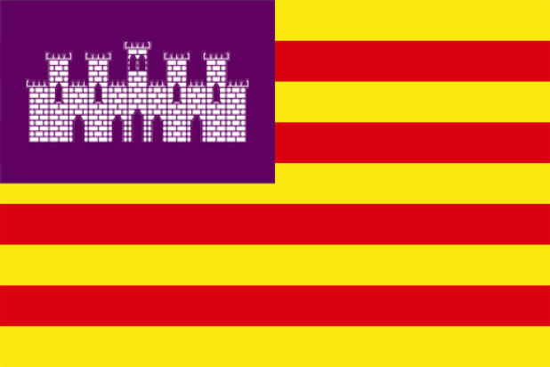 Vlag Balearen, Vlag Balearen