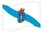Geanimeerde vlag Galicië