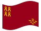 Geanimeerde vlag Murcia