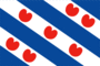 Flag graphics Friesland (Fryslân)