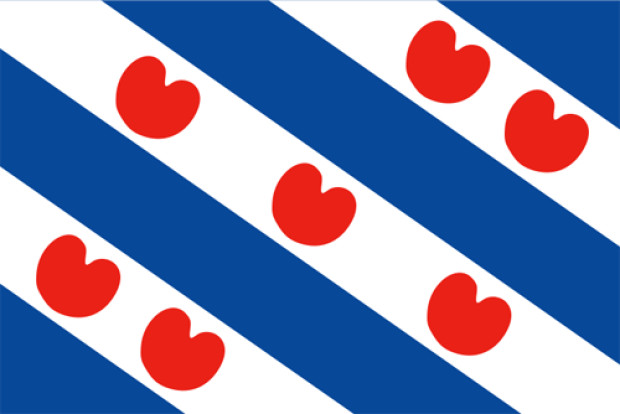 Vlag Friesland (Fryslân)