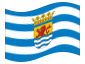 Geanimeerde vlag Zeeland (Zeeland)