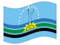 Geanimeerde vlag Monagas