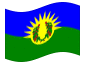 Geanimeerde vlag Miranda
