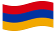 Geanimeerde vlag Armenië