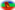 Amazonas-Vlag als ovaal vignet