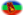 Amazonas-Vlag als ovaal vignet