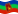 Zwaaien Amazonas vlag statisch