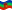 Zwaaien Amazonas vlag statisch
