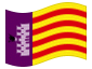Geanimeerde vlag Mallorca