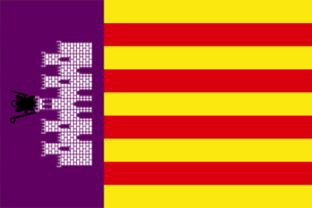 Vlag Mallorca, Vlag Mallorca